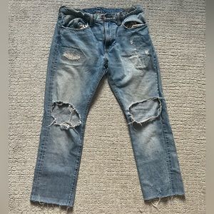 Vintage Levi’s 505 Raw Edge